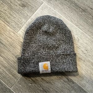 Carhartt Adult One Size Knit
Cuffed Beanie Winter Hat Black/ White Heather